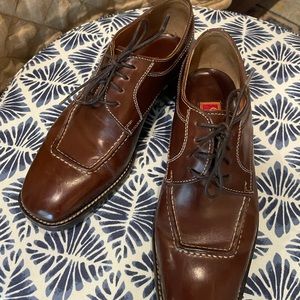 Cole Haan, Stacked Oxfords, Brown, 6.5